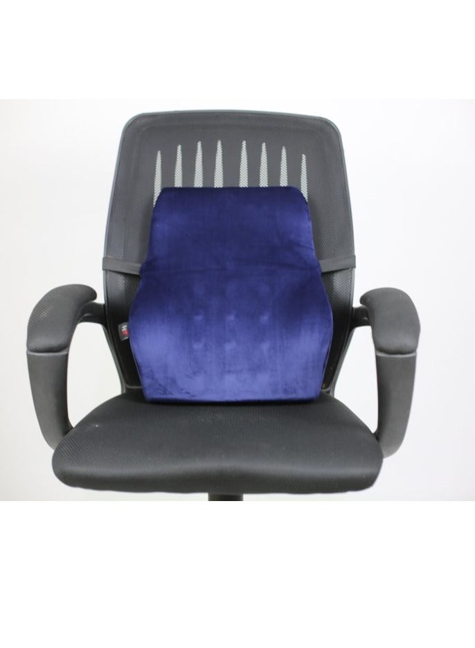 HT A medical backrest to support the back and lumbar and relieve lower back pain. Its design contains prominent granules that work as a natural massage in addition to good ventilation. - Image 4