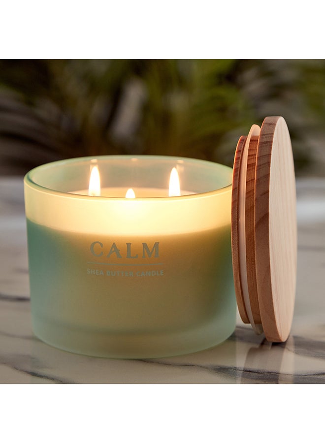 Home Box Nourish Calm Jar Candle with Wooden Lid 292 g - Image 2