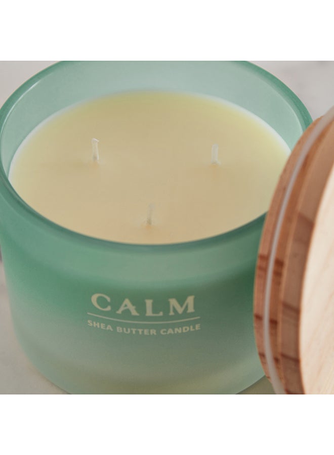 Home Box Nourish Calm Jar Candle with Wooden Lid 292 g - Image 3