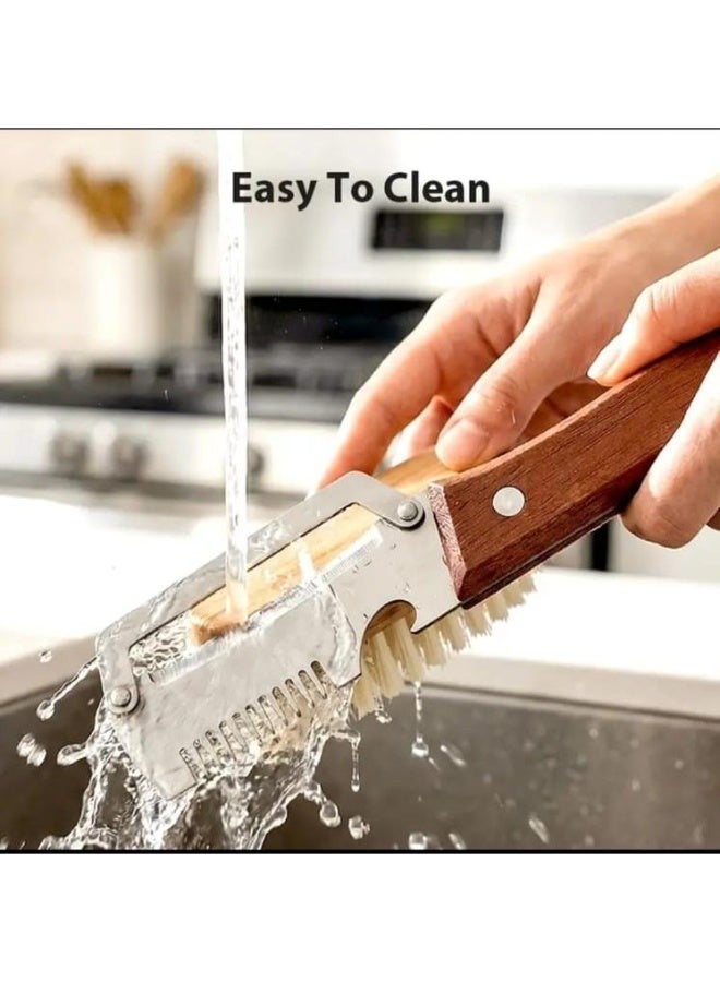 LDQ 2 PCS Stainless Steel Vegetable Peeler and Grater Set  Multi-Purpose Fruit & Vegetable Slicer Heavy-Duty Kitchen Tool - Image 4