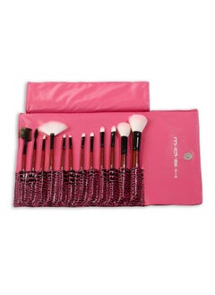 Mash Studio Pro Makeup Make Up Cosmetic Brush Set Kit W/ Leather Case For Eye Shadow Blush Concealer Etc  - Image 1