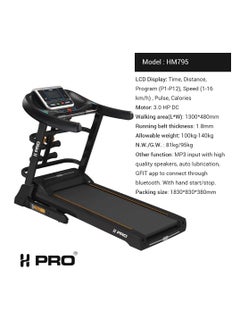 H PRO HM795 Elite Treadmill| Designed for Comfort and Durability - pzsku/ZB48C6063D40353F99D46Z/45/_/1740644175/6af3ed57-0801-47cd-8245-ed652d590ba9