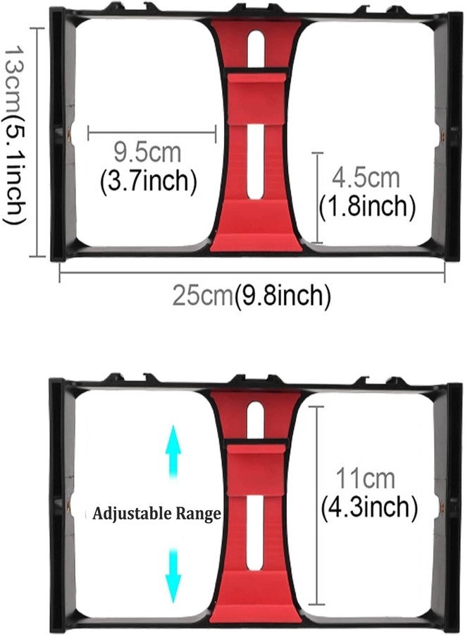 DA-GODO Smartphone Video Rig, Phone Video Stabilizer Camera Case Mount Holder for Filmmaking and Vloging, with Cold Shoe Mount for Smartphone, for Streaming Equipment (RED Cage Rig) - Image 5