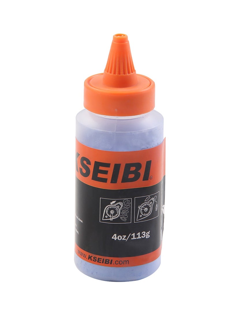 KSEIBI Chalk Line Set Cla, Spec15 m, Self-Chalking Cotton Snap Line, Plumb Bob Chalk Line Reel, Line Level & Chalk Bottle, for Making Straight and Level Markings Over Large Distances.  - Image 4