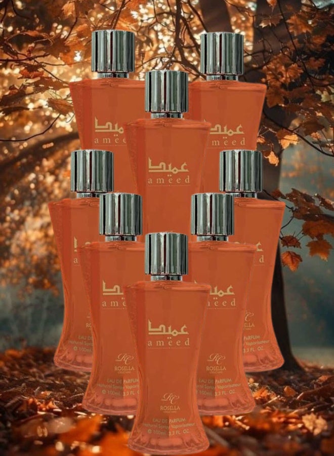 Rosella 8 Pieces Ameed Perfume 100ML - Image 1