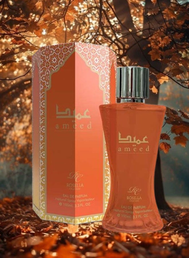 Rosella 8 Pieces Ameed Perfume 100ML - Image 2