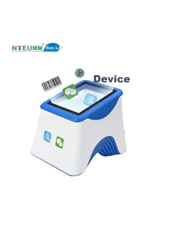 Nteumm Qr Code Payment Terminal Scanner Box Wechat Pay Cashier Scanning Platform Electronic Medical Insurance Qr Code Supermarket Cashier Pharmacy Scanner Gun White Box Scanning Stand A2 - Image 3