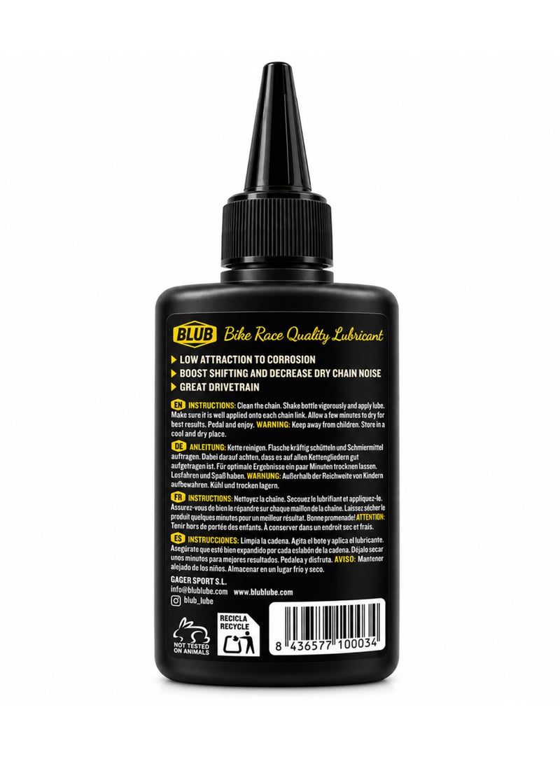 BLUB Wax Lube 120ml | Mountain Bike and Road Bike Chain Wax | Bicycle Chain Oil, MTB Bike Grease | Bicycle Chain Lubricant, Bike Wax | Bicycle Chain Wax - Image 2
