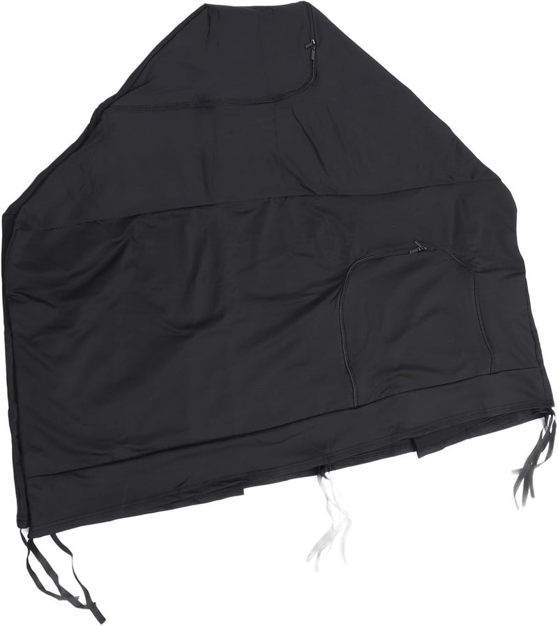 Baby Blackout Cover, Crib Blackout Cover, Breathable and Stretchy, with Elastic Straps and Quick Window, for Outdoor Travel and Napping (101 * 72 * 74 CM) - Image 3