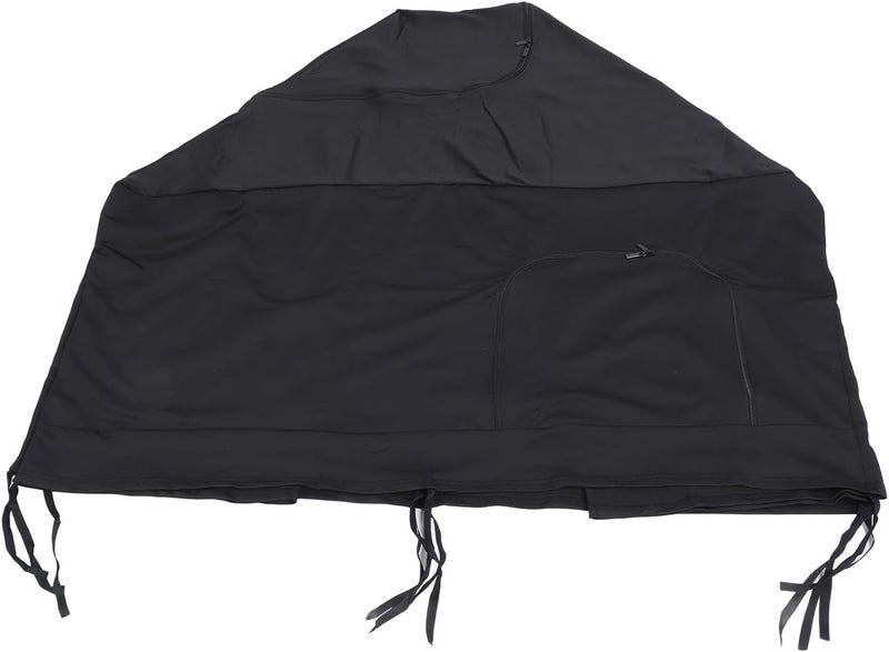 Baby Blackout Cover, Crib Blackout Cover, Breathable and Stretchy, with Elastic Straps and Quick Window, for Outdoor Travel and Napping (101 * 72 * 74 CM) - Image 5