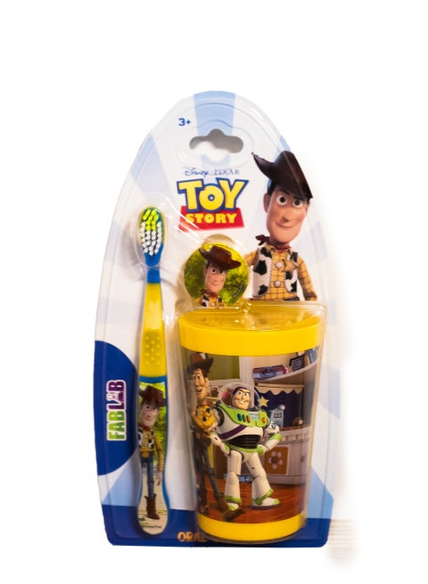 FABLAB TOY STORY toothbrush with cup