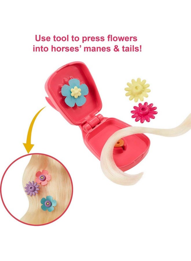 Mattel Games - Spirit Stable Style Chica Linda (8 In) Foal Figure Hair Tool & Styling Accessories Brush Mirror Great Gift For Ages 3 Years Old & Up - Image 1