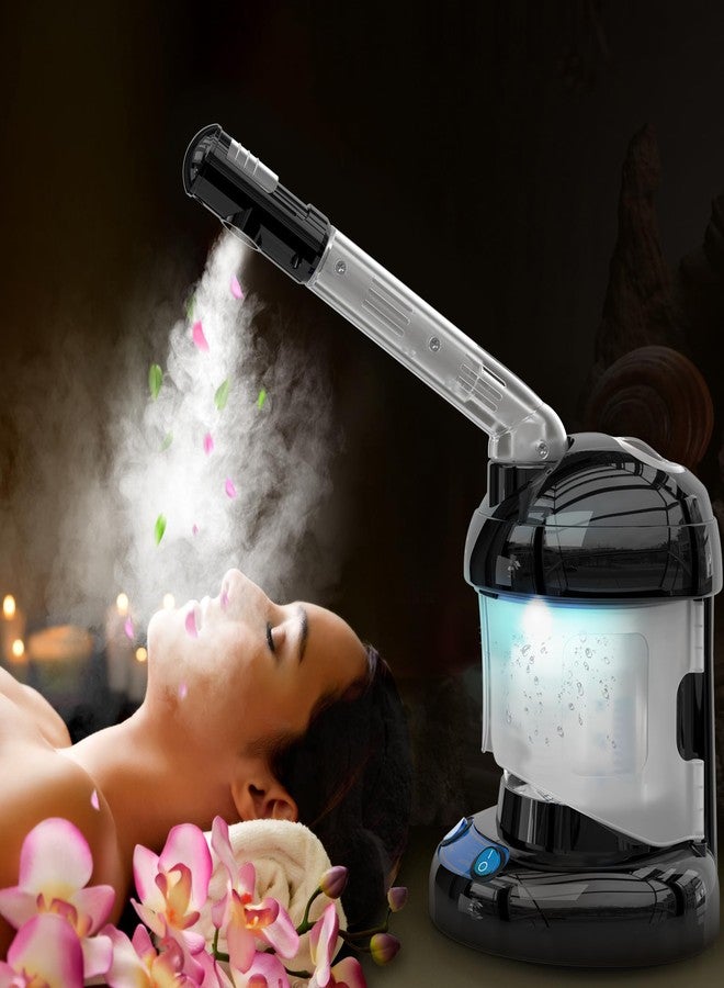 Kingsteam Facial Steamer - Ozone Steamer with Extendable Arm - Professional Nano Ionic Facial Steamer for Deep Cleaning - Portable for Personal Care Use at Home or Salon - Image 1