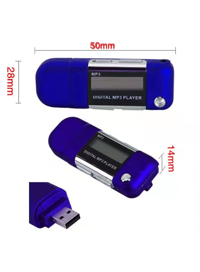 Classic Big Chaohua Upgraded Second Generation Chaohua MP3 Direct Plug U Disk Walkman Music Player One-click Direct Recording-Body Color:Red-Memory Capacity:8GB - Image 5