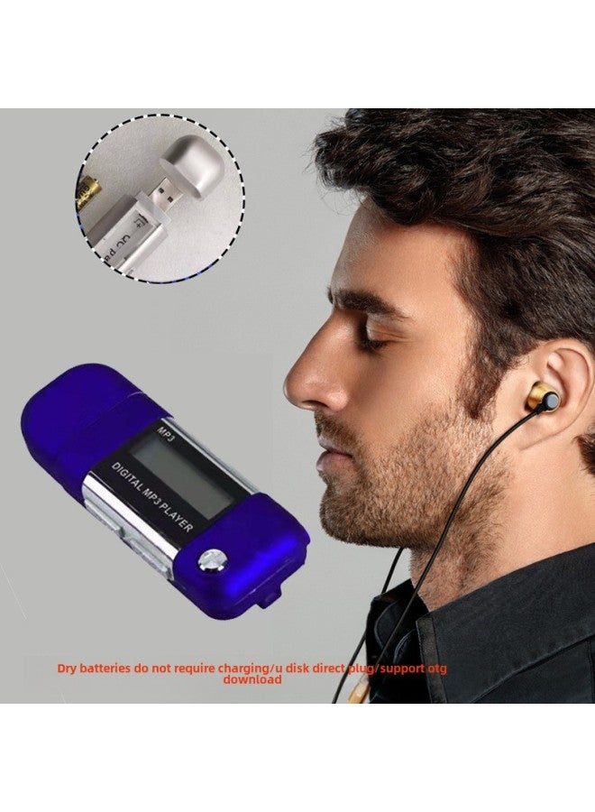 Classic Big Chaohua Upgraded Second Generation Chaohua MP3 Direct Plug U Disk Walkman Music Player One-click Direct Recording-Body Color:Red-Memory Capacity:8GB - Image 3