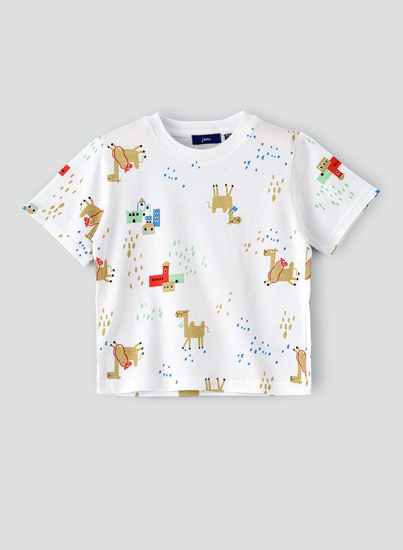 JAM Round neck s/slv knit t-shirt - Image 1