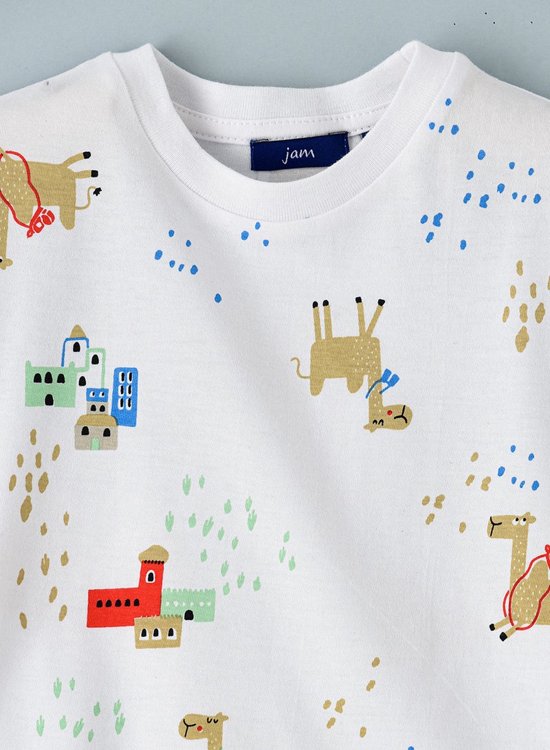 JAM Round neck s/slv knit t-shirt - Image 3