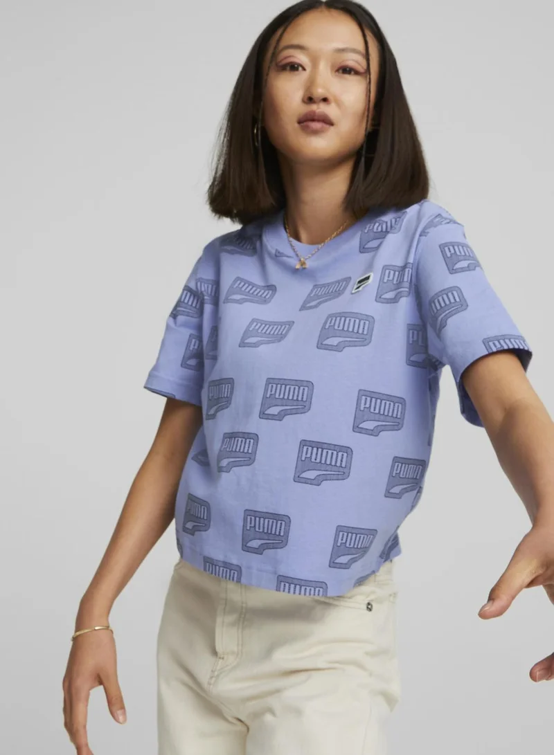 PUMA Downtown Aop T-Shirt