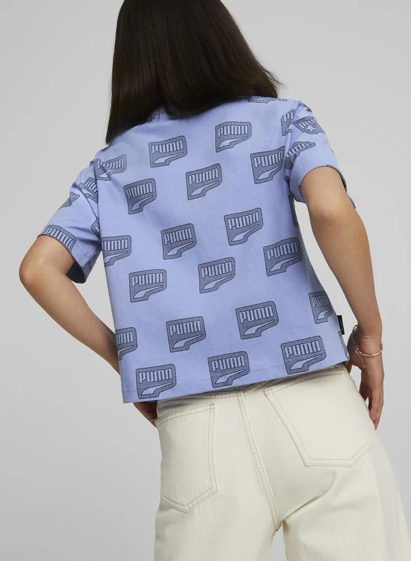 PUMA Downtown Aop T-Shirt