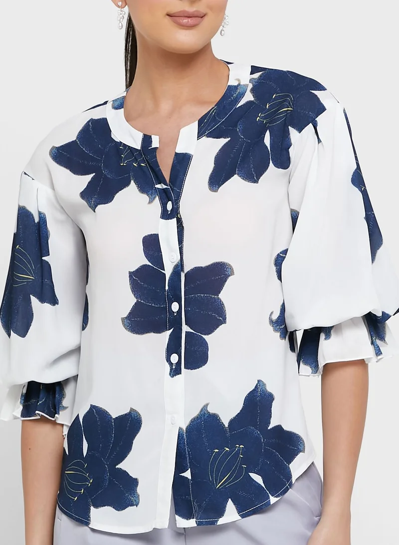 ELLA Floral Printed Top