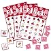 OHOME Valentines Crafts for Kids Valentines Bingo Cards Kids Gifts for School Classroom 24 Players Valentines Day Accessories Party Favors Valentine Toys Games for Boy Girl - Image 2