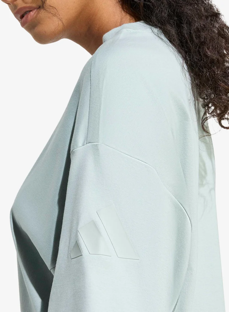 Adidas  Soft Lux Loose T-Shirt for Women | Best Price UAE