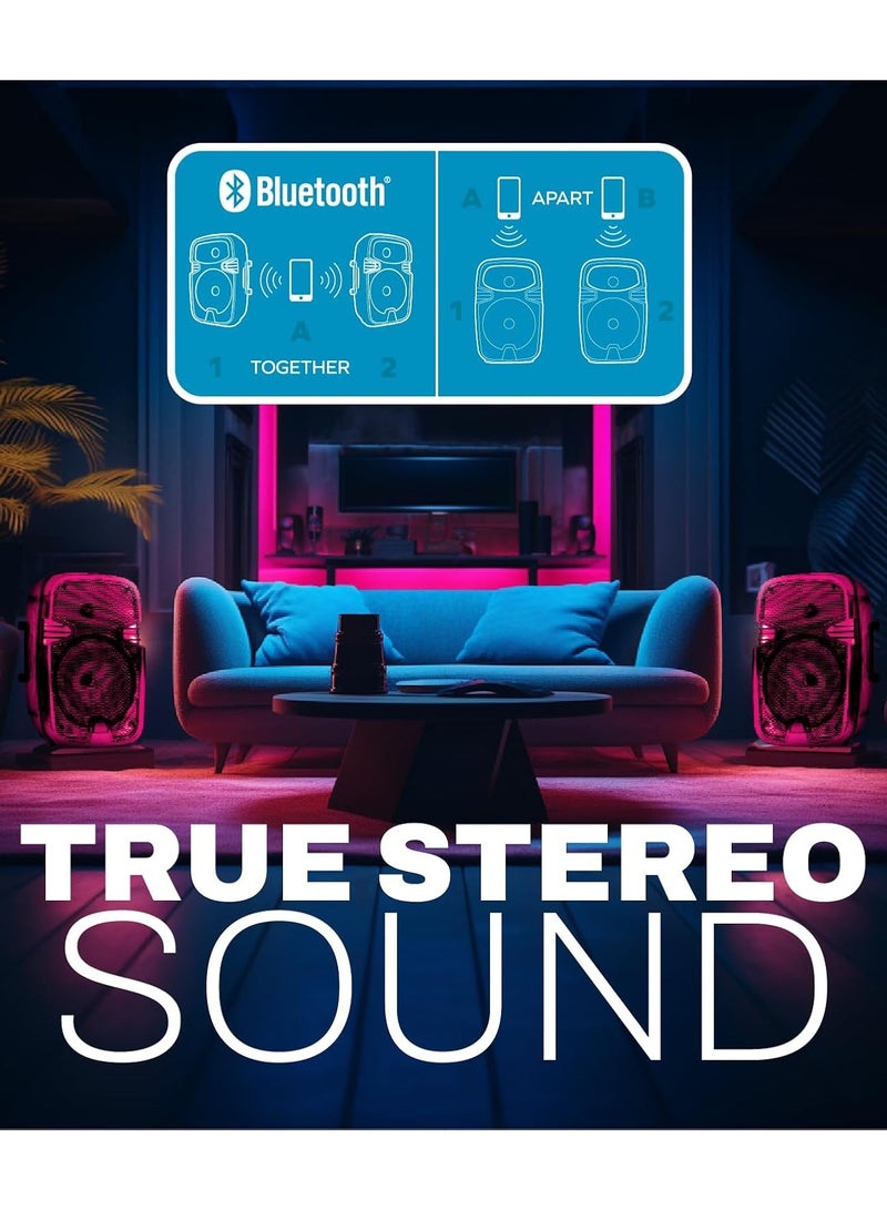 Wireless Bluetooth Speaker (Internal Microphone, AUX, USB, TF Card) - Image 2