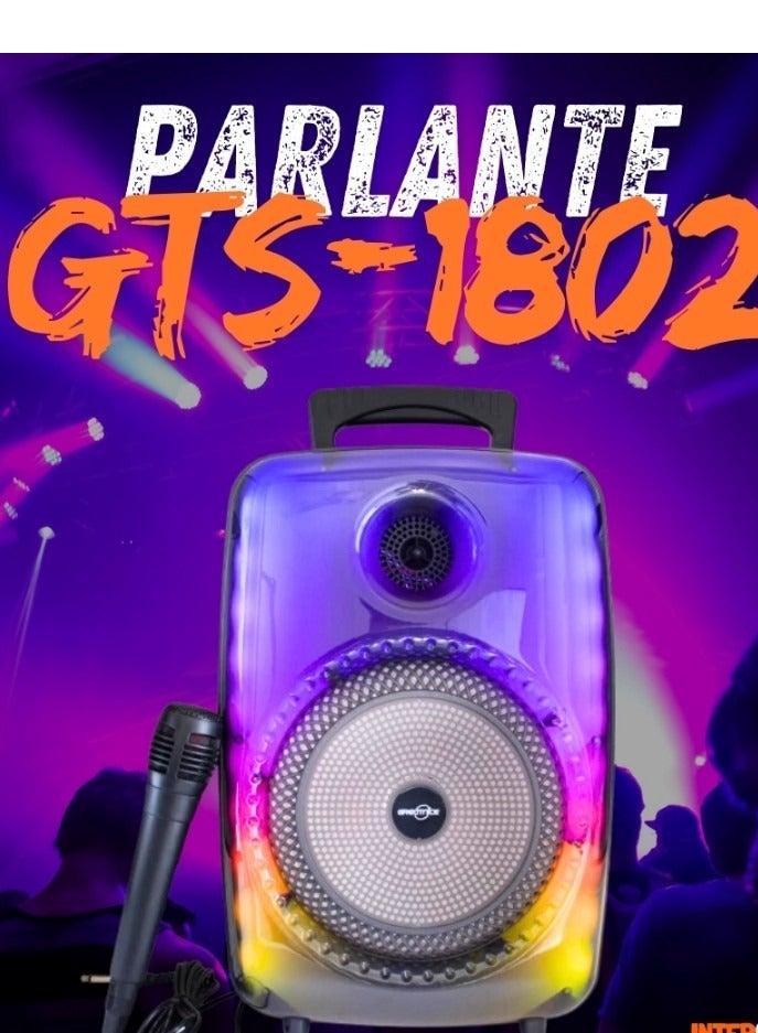 Wireless Bluetooth Speaker (Internal Microphone, AUX, USB, TF Card) - Image 3