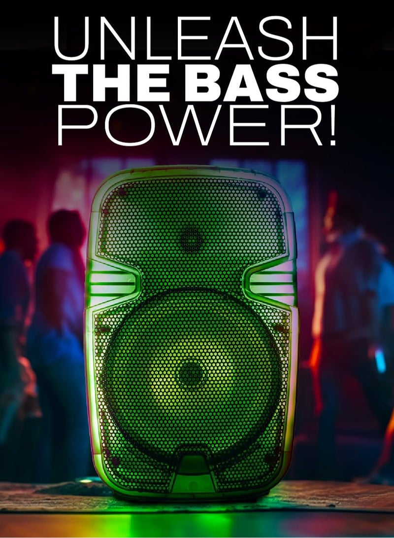 Wireless Bluetooth Speaker (Internal Microphone, AUX, USB, TF Card) - Image 4