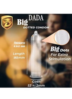 Dada Dada Condoms Big Dotted 3's  - Image 3