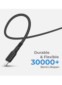 blupebble PowerFlow MFi USB-C to Lightning Cable 1.2 Meter  - Image 5