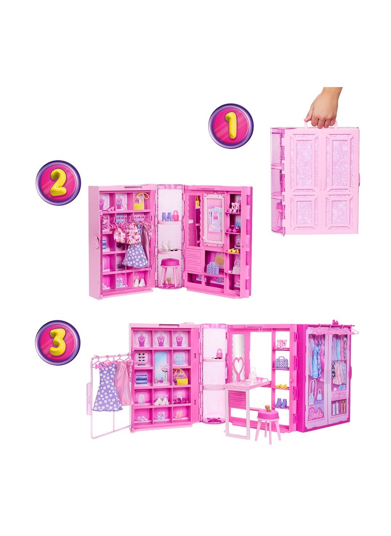 Barbie - Barbie Dream Closet With Fashion Doll - Image 1