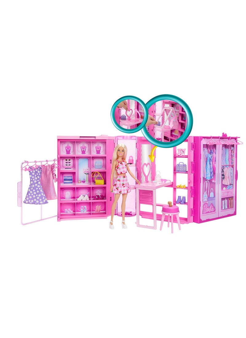 Barbie - Barbie Dream Closet With Fashion Doll - Image 1