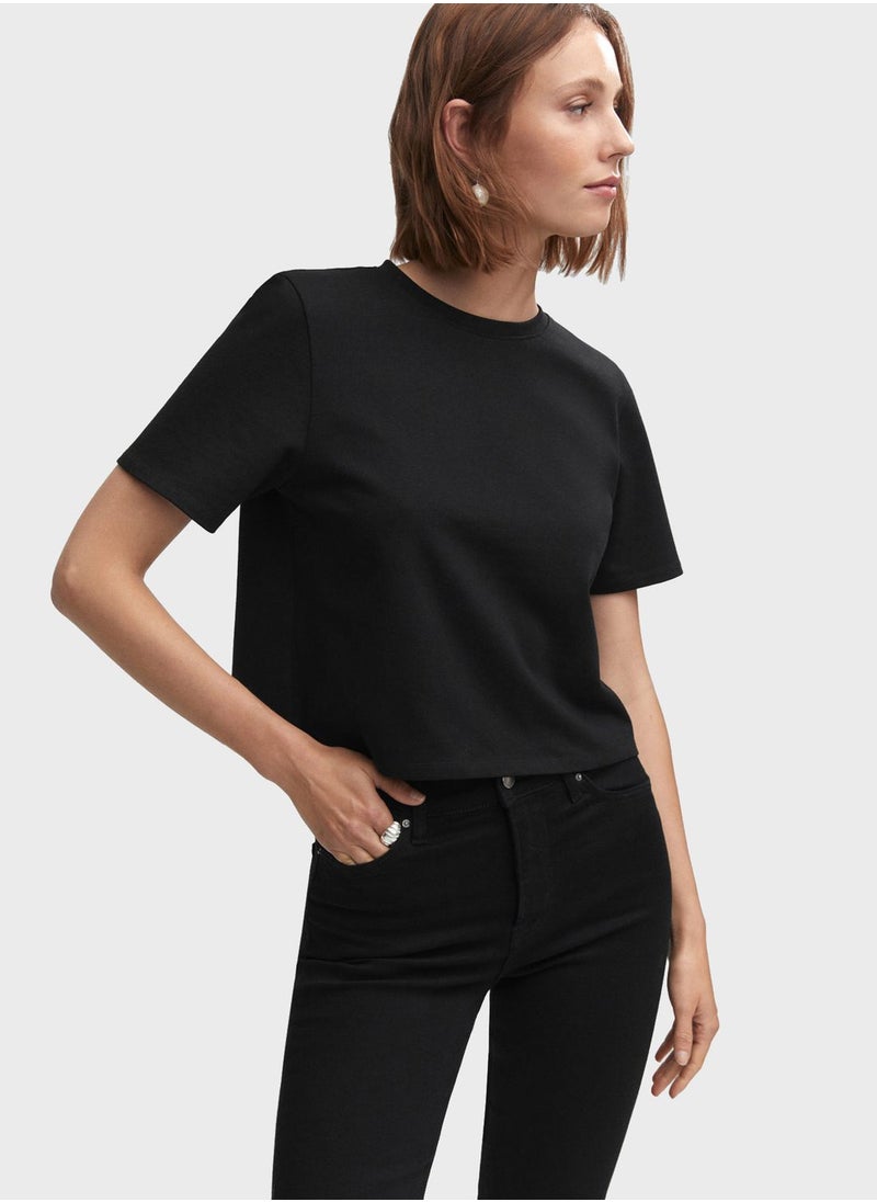 MANGO - High Waist Jeans - Image 1