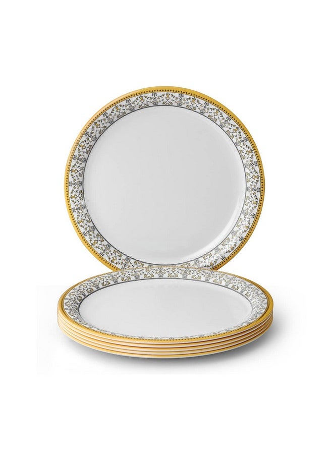 Superware Superware | Pure Melamine | Buffet Plate Set - ForgetMeNot 12.5” (6 nos.) | Stain Free, Glazed Finish  - Image 1