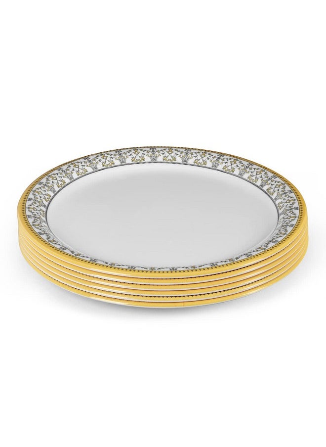 Superware Superware | Pure Melamine | Buffet Plate Set - ForgetMeNot 12.5” (6 nos.) | Stain Free, Glazed Finish  - Image 2