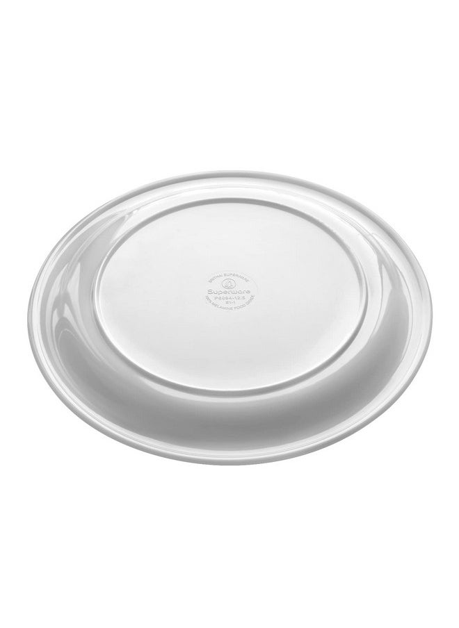 Superware Superware | Pure Melamine | Buffet Plate Set - ForgetMeNot 12.5” (6 nos.) | Stain Free, Glazed Finish  - Image 5