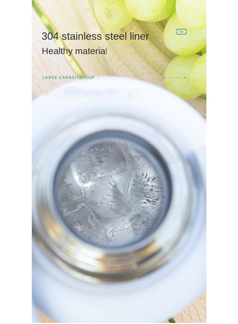 Y&D 1200ML Large Capacity Double Layer 316 Stainless Steel Travel Outdoor Camping Thermos Cup Coffee Thermo with 1 cups, Insulated Water Bottle, Stainless Steel Vacuum Flask Set for Hot and Cold Drinks, Gifts Box - Image 3