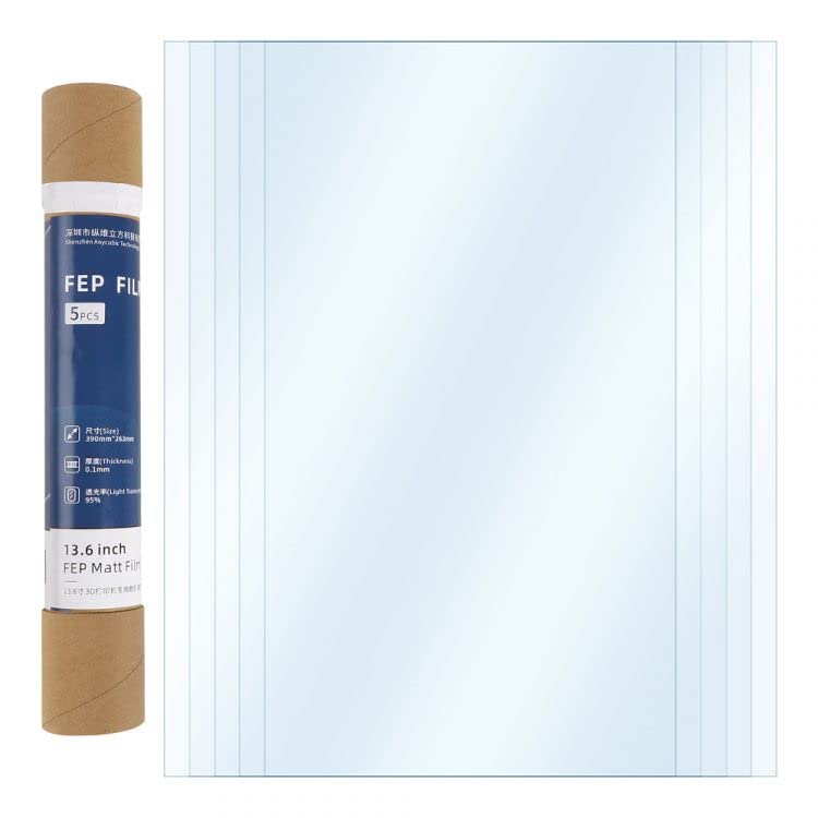 Imagine Create Print FEP Film for Photon M3 Premium 3D Printer 5 Pcs