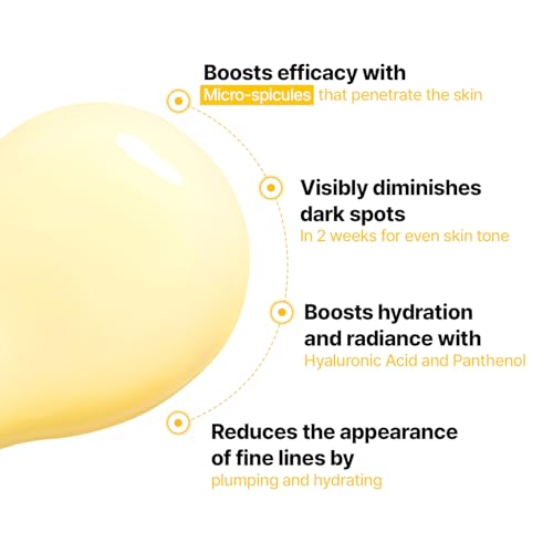 Cell Fusion C Toning C Vita Shot Ampoule Brightening Vitamin C Serum for Face with Spicules Zero Dark Spots Glow Serum for Sensitive Skin 20g 07 oz - Image 3