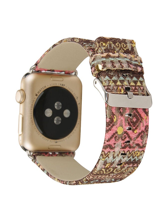 Replacement Band For Apple Watch Series 3 / 2 1 38mm Brown - Image 3
