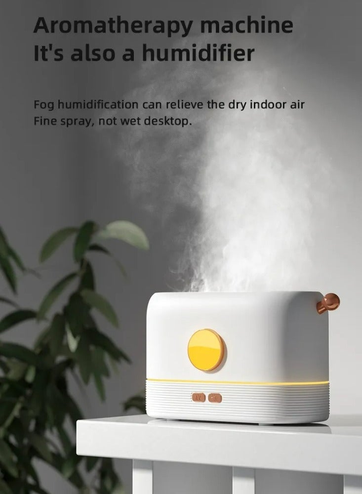 Filly Essential Oil Aroma Diffuser 200ml Upgraded Aromatherapy Diffuser with  3 Color Lights, Cool Mist Humidifier, Diffuser for Home Bedroom Office - Image 1