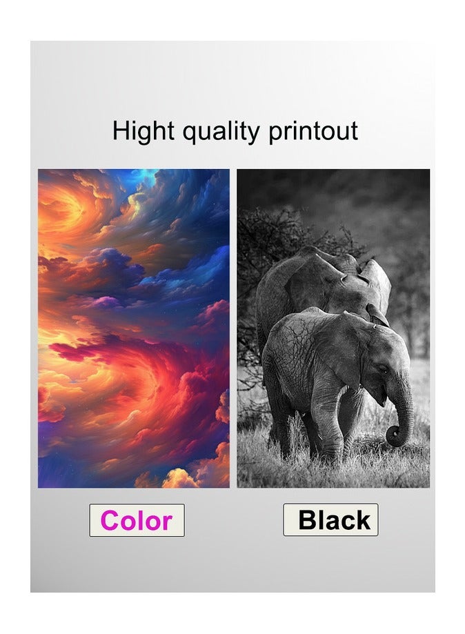 953XL 953 XL 4 Multi-Pack (Black XL and C/M/Y) Compatible Ink Cartridge Replacement with Advanced Chip Technology for Officejet pro 7720 7730 7740 8710 8715 8720 8725 Printers - Image 5