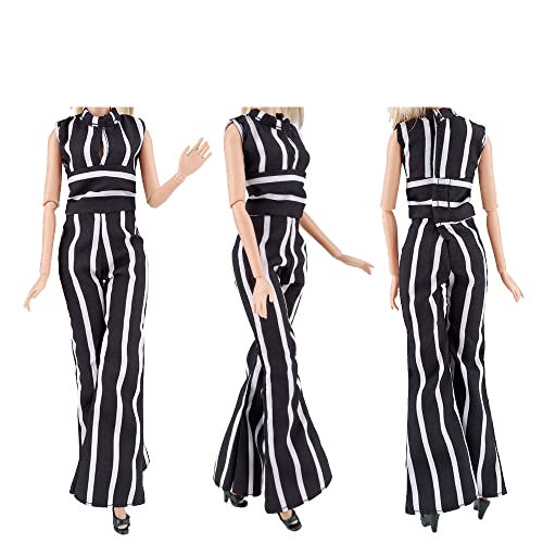 E-TING Handmade Doll Clothes Short Skirt Jumpsuits Office Style Wears Dress for 11.5 inches Dolls (3 Sets;Shoes are not Included) - Image 3
