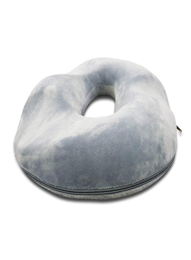 Samson Orthotics Samson Donut Ring SEAT Cushion Pillow - Round Cushion with Orthopaedic Memory Foam (for Sciatica, Coccyx, Orthopedic, Tailbone, Piles, Hemorrhoid & Back Pain Relief) (for Men & Women) - Image 1