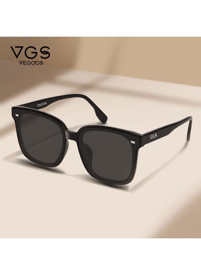 Vegoos نظارات شمسية للجنسين Uv400 إطار كبير نظارات القيادة 6259 Dark Night Black - Image 3