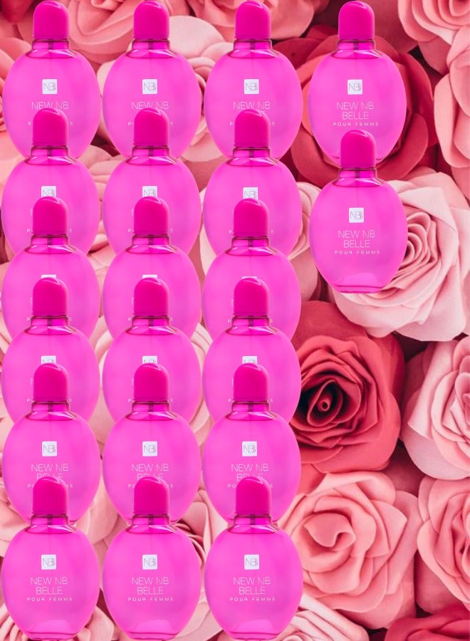 NB 20 Pieces New Nb Belle Perfume 125ml EDT - Image 1