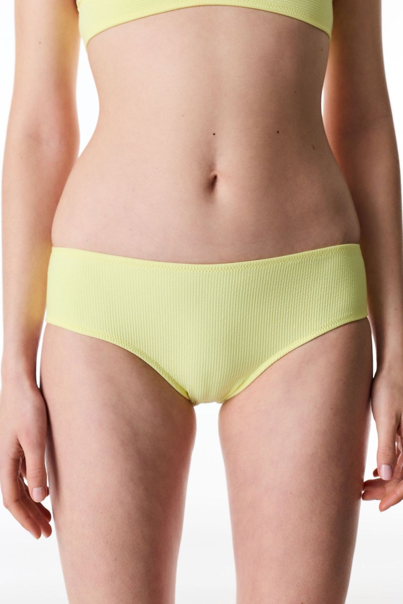 PENTI Arya Textured Mid Waist Bikini Bottom - Image 4