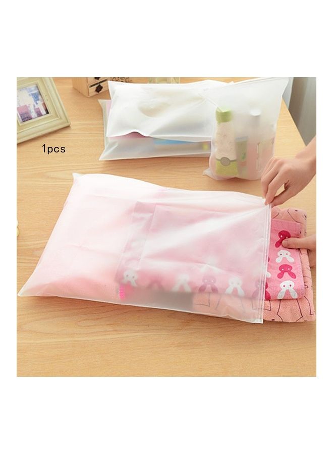 NIBEMINENT Transparent Travel Storage Bag Clear