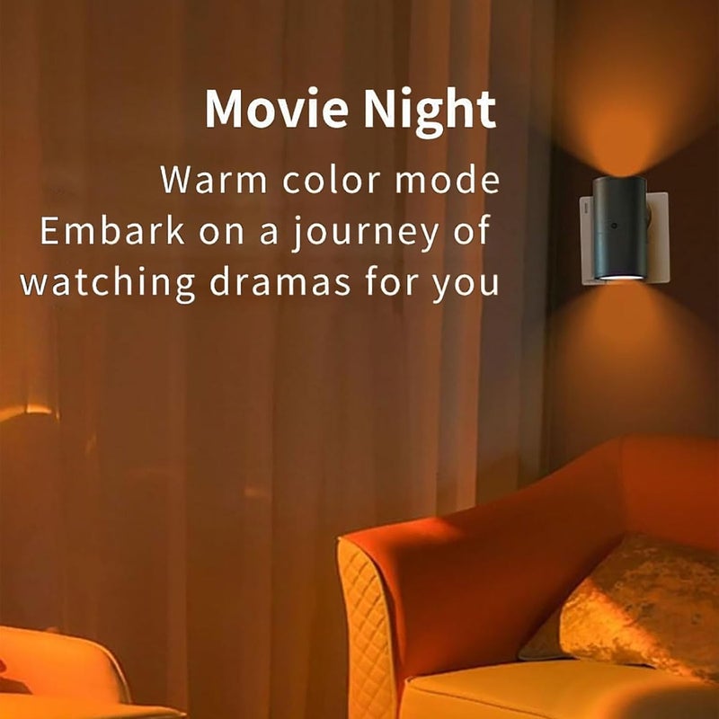 ToolHouse LED Night Light with Motion Sensor, Dimmable, Black - Image 4